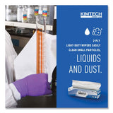 Kimtech Kimwipes Delicate Task Wipers, 2-Ply, 14.7 x 16.6, Unscented, White, 92/Box, 15 Boxes/Carton (34721)