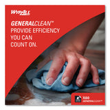 WypAll General Clean X60 Cloths, Jumbo Roll, 12.5 x 13.4, Blue, 1,100/Roll (34965)