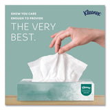Kleenex Naturals Facial Tissue for Business, Flat Box, 2-Ply, White, 125 Sheets/Box, 48 Boxes/Carton (21601)