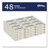 Kleenex White Facial Tissue for Business, 2-Ply, White, Pop-Up Box, 125 Sheets/Box, 48 Boxes/Carton (21606CT)