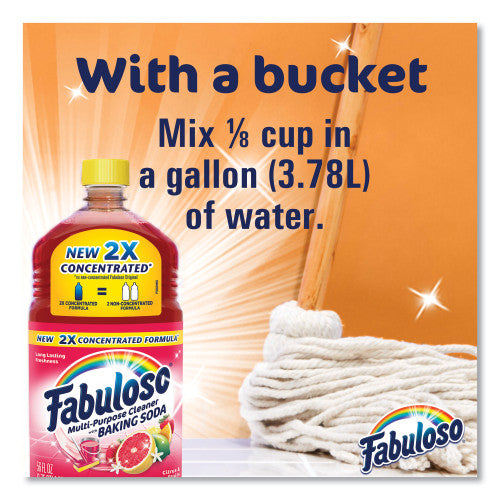 Fabuloso® Multi-Use Cleaner, Citrus Scent, 56 oz., 6 Bottles (153091)