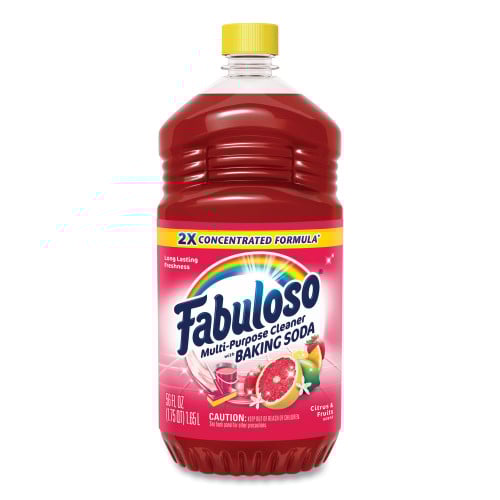 Fabuloso® Multi-Use Cleaner, Citrus Scent, 56 oz., 6 Bottles (153091)