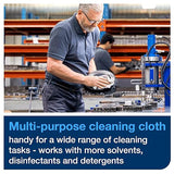 Tork Industrial Cleaning Cloth Gray W7, One-at-a-Time Dispensing, 1 x 210 Cloths, 520374