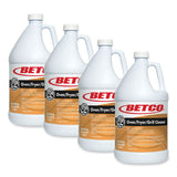 Betco Oven Fryer Grill Cleaner, Characteristic Scent, 1 gal Bottle, 4/Carton (10010400)