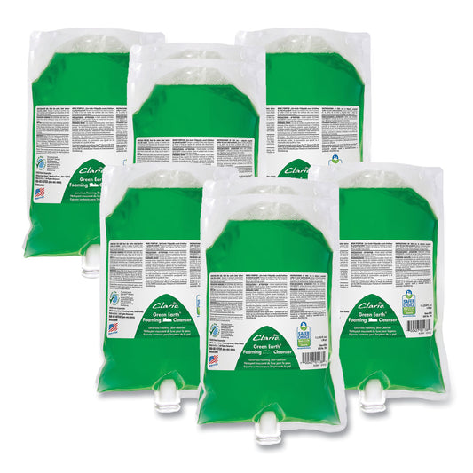 Betco Green Earth Foaming Skin Cleanser Refill, Fresh Meadow Scent, 1,000 mL, 6/Carton (7812900)