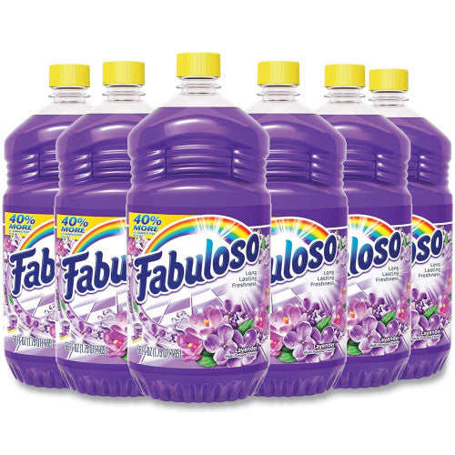 Fabuloso® Multi-use Cleaner, Lavender Scent, 56 oz., 6 Bottles (53041CT)