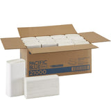 Pacific Blue® Select Multifold Paper Towels, 2-Ply, White, 2000 Towels (21000)