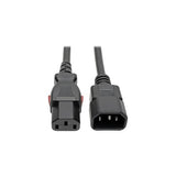 Tripp Lite Power Cord C14 To Locking C13 10a 2ft (P004L02)