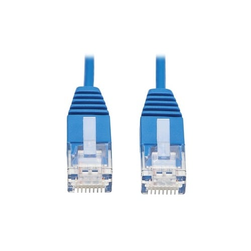 Tripp Lite Cat6a Ethernet Cable Ultra-slim Blue 7ft (N261UR07BL)