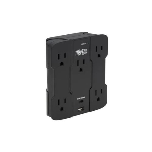 Tripp Lite Safe-it Surge Protector 5-outlet Usb-a/u (SK5BUCAM)