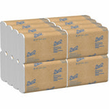 Scott Essential Multi-Fold Towels 100% Recycled, 1-Ply, 9.2 x 9.4, White, 250/Pack, 16 Packs/Carton (01807)