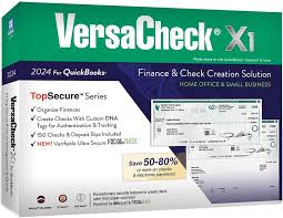 VersaCheck X1 2024 for QuickBooks - Finance and Check Creation Software