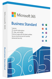 MICROSOFT KLQ-00659 365 BUSINESS STANDARD 1 PERSON SUBSCRIPTION SEALED