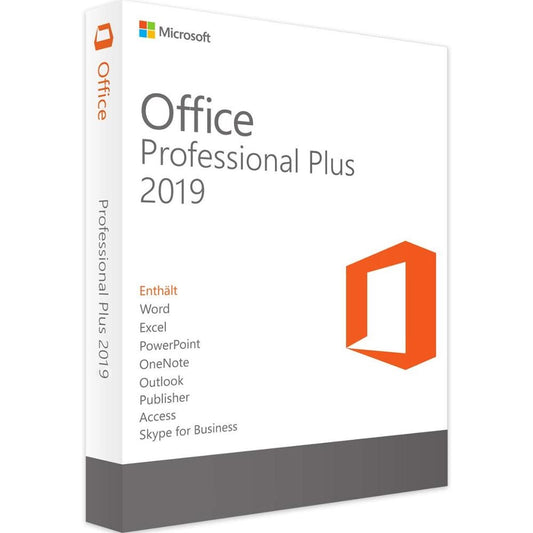 Microsoft Office Pro Plus 2019 Lifetime Program 1 PC genuine Retail