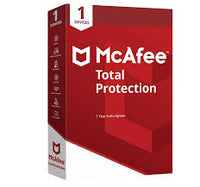 McAfee Total Protection 2026 1 Device 1 Year Antivirus Security