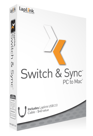 Laplink Software SWITCH & SYNC for PC to Mac