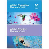 Adobe Photoshop & Premiere Elements 2024 Windows / Mac