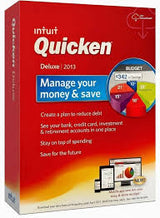 NEW Quicken Deluxe 2013 Windows Personal Finance Software Access & Install CD