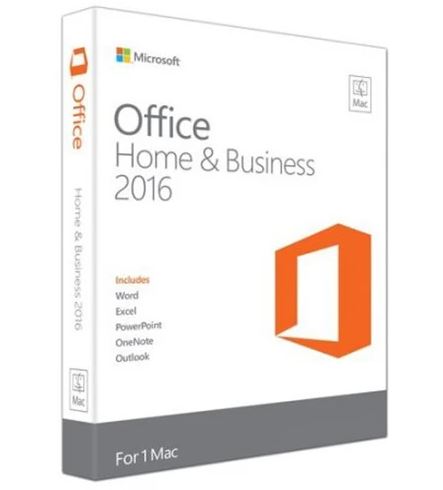 Microsoft Office Home & Student 2016 (License Only) (1) - Full Version for 1 Mac