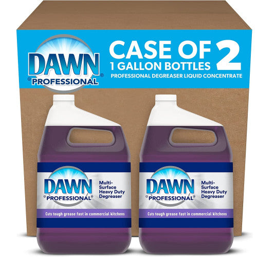 Dawn® Multi-Surface Heavy Duty Degreaser, Fresh Scent, 1 gal Bottle, 2 Bottles (07307)
