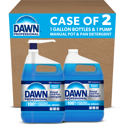 Dawn® Pro Manual Pot & Pan Dish Soap, Original, 1-Gal., 2 Jugs (15260)