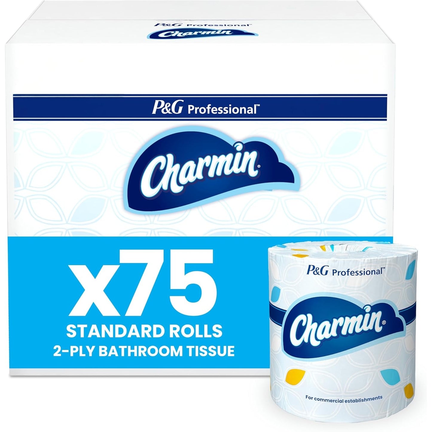 Charmin® Commercial Toilet Paper, 2-Ply, 450 Sheets, 75 Rolls (71693)