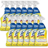 Lysol® Pro Disinfectant Deep Cleaner, 32 oz. Bottle, 12 Trigger Bottles (00351CT)