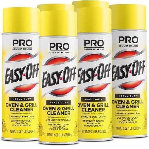 EASY-OFF Oven and Grill Cleaner, 24 oz Aerosol, 6/Carton (85261)