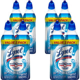 Lysol® Toilet Bowl Cleaner w/Hydrogen Peroxide, 24 oz., 8 Bottles (96084)