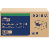 Tork® Foodservice Cloth Towel, 1-Ply, 1/4 Fold, 240 Towels (192181A)