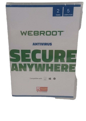 🔥 ONLINE KEY (NO CD) | Webroot AntiVirus 2025 | 2 YEARS protection for 5 PC/MAC